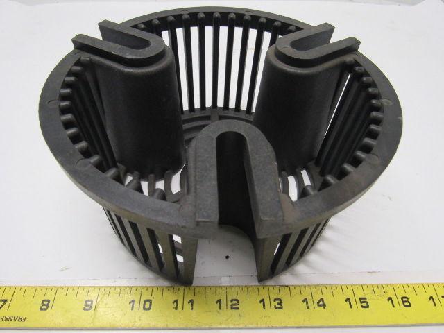 GE Fanuc 2845A004VIPA001-842 Pump Strainer 7-5/8" OD 3 Bolt Mount 3-3/4" Height