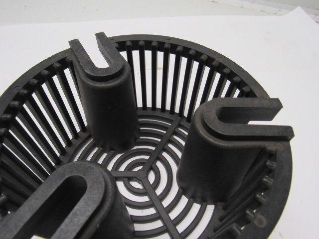 GE Fanuc 2845A004VIPA001-842 Pump Strainer 7-5/8" OD 3 Bolt Mount 3-3/4" Height