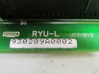 Toyoda 930209A0002 RYU-L Circuit Control Board Card PCB