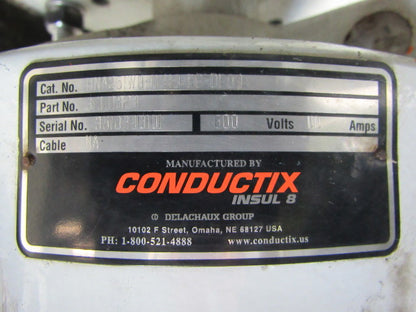 CONDUCTIX WAMPFLER SE101323 Enclosed Slip Ring Assembly W/ Hose Reel 600V 110A