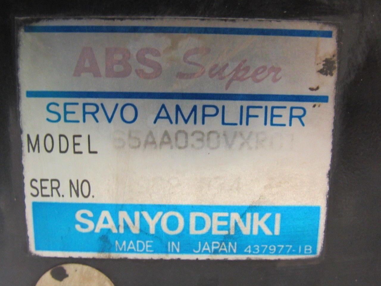 Sanyo Denki 65AA030VXR01 Super Servo Amplifier Base Rack Chassis Module