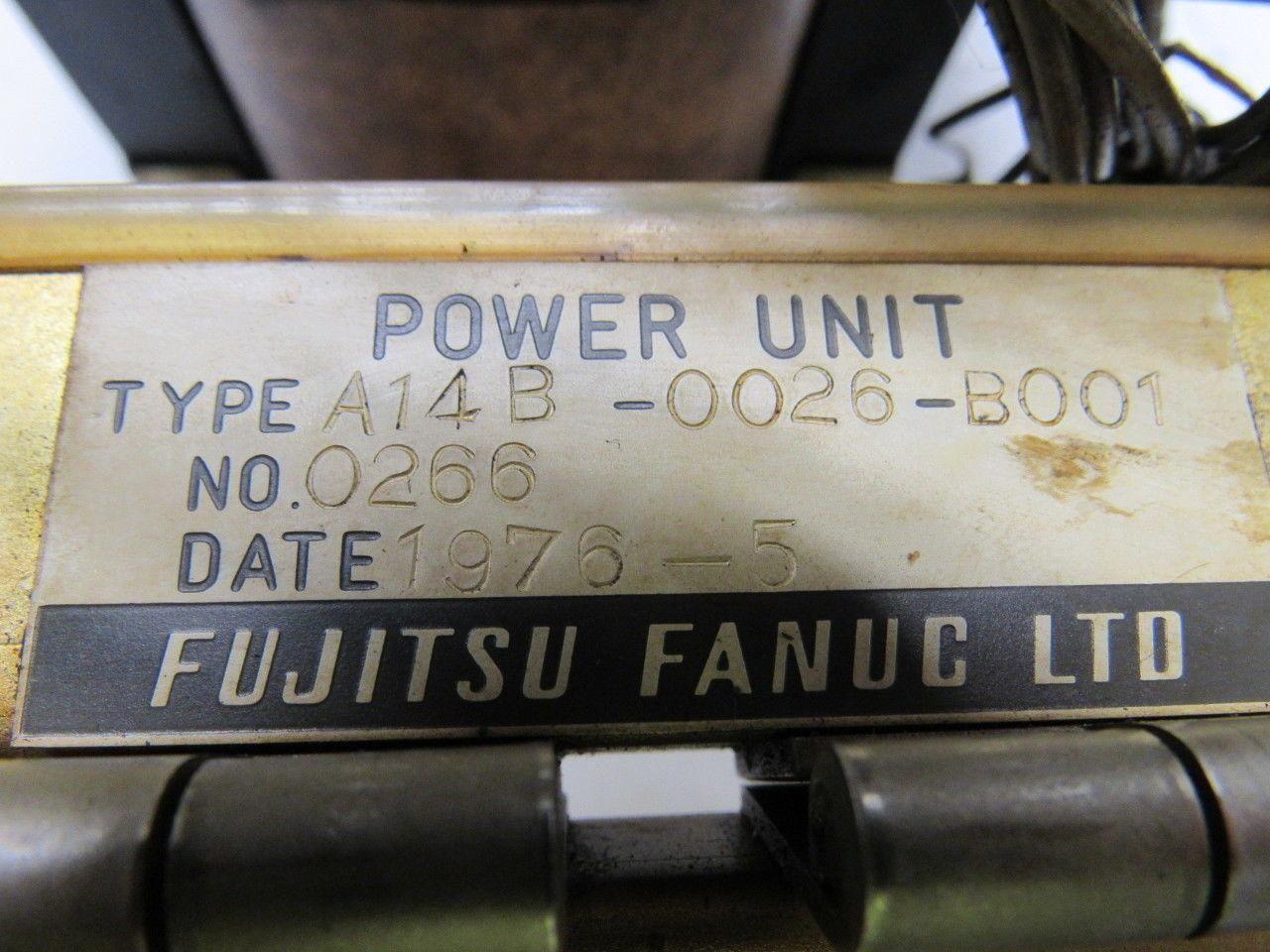 Fujitsu Fanuc A14B-0026-B001  Power Supply Unit Top Board