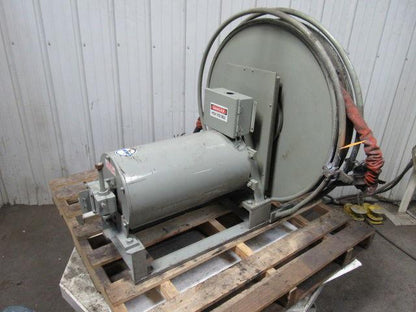 IER INSUL 8 600 Volt 20 Amp Cable Cord Reel 37' 10 AWG 6 Conductor Type SOW
