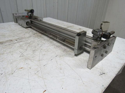 PHD SLD76X700 Pneumatic B15 Linear Slide &  Cylinder Lot/1