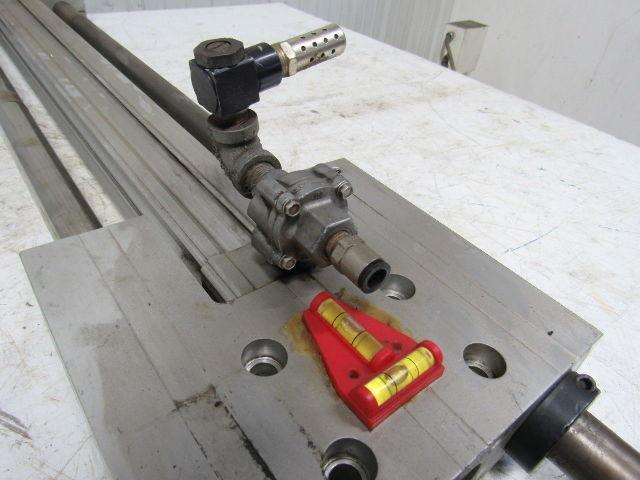 PHD SLD76X700 Pneumatic B15 Linear Slide &  Cylinder Lot/1