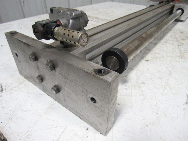 PHD SLD76X700 Pneumatic B15 Linear Slide &  Cylinder Lot/1