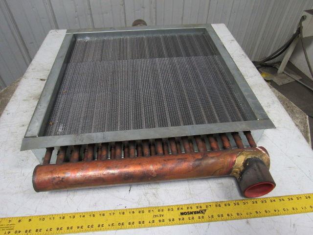 Heatcraft 5SA0802C24.00X024.00 HI-F Condenser Coil Radiator 2-1/2" NPT Outlet