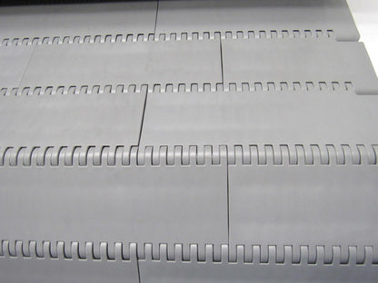 Intralox Series 400 Grey Flush Grid Plastic Conveyor Belt 2" Pitch 15-11/16"x18'