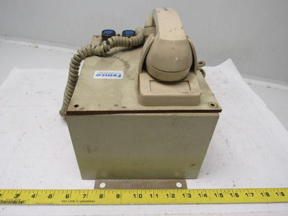 Femco 1883460-801 Telephone Single Party System Hand Set W/Enclosure
