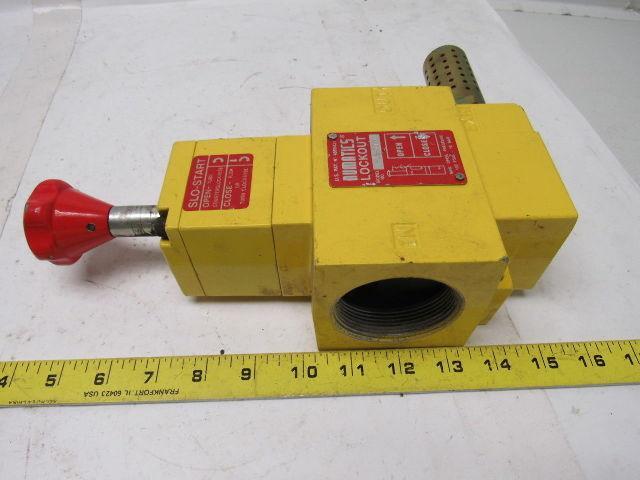 Numatics VT52N16Y Pneumatic Air Shut Off Valve With Bleed Off 2" NPT SLO-START