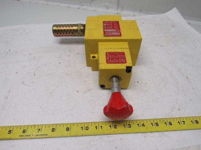 Numatics VT52N16Y Pneumatic Air Shut Off Valve With Bleed Off 2" NPT SLO-START