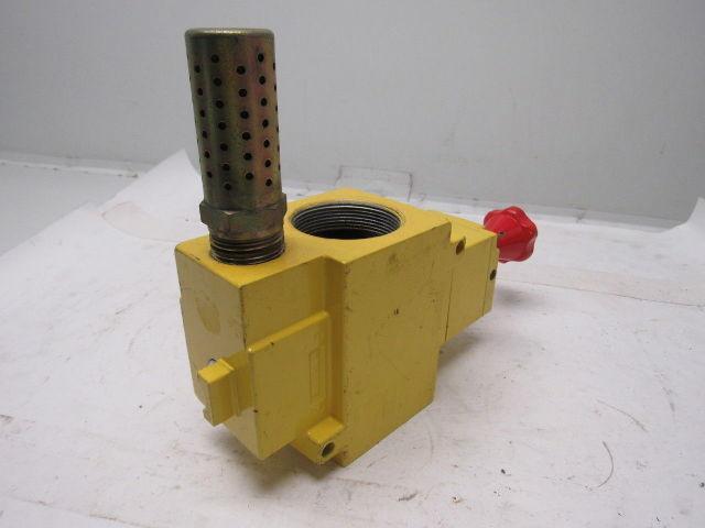 Numatics VT52N16Y Pneumatic Air Shut Off Valve With Bleed Off 2" NPT SLO-START
