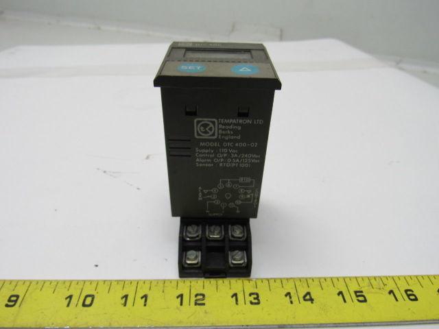 Tempatron DTC 400-02 110 VAC  Programmable Temperature Control