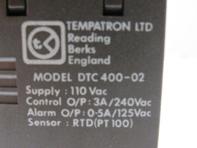 Tempatron DTC 400-02 110 VAC  Programmable Temperature Control