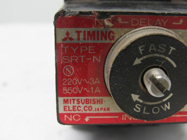 Mitsubishi Electric SRT-N Timing Relay 0.2-60 Sec. on Delay