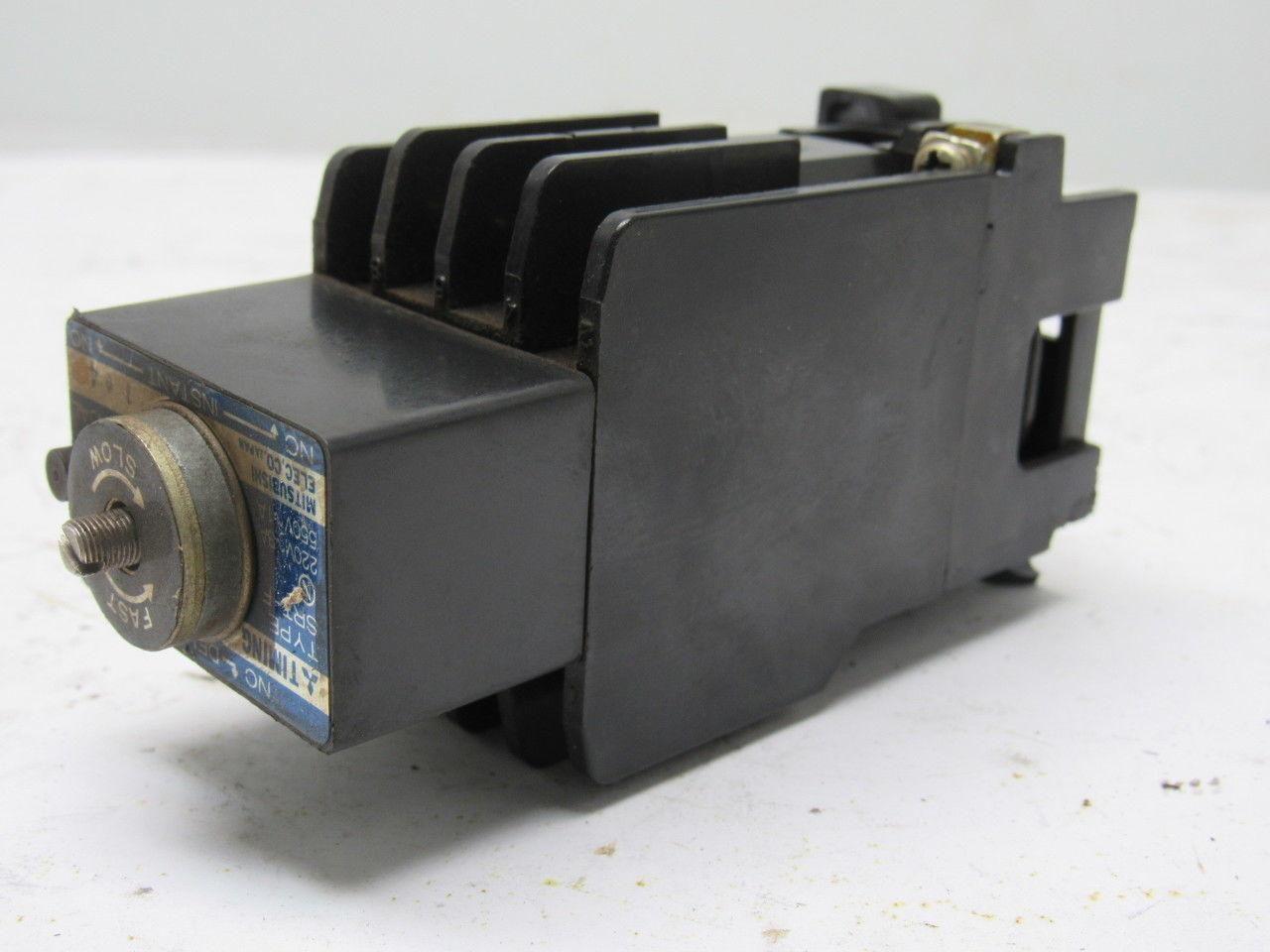 Mitsubishi Electric SRT-F Timing Relay 0.2-60 Sec. Off Delay