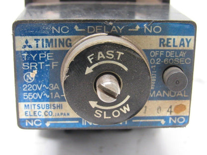 Mitsubishi Electric SRT-F Timing Relay 0.2-60 Sec. Off Delay