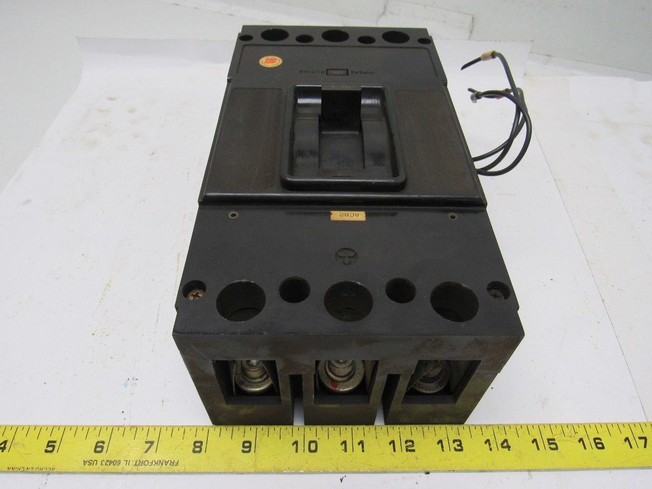 Mitsubishi Electric NF225-G 120 Amp 3 Pole Circuit Breaker W/Auxiliary Switch