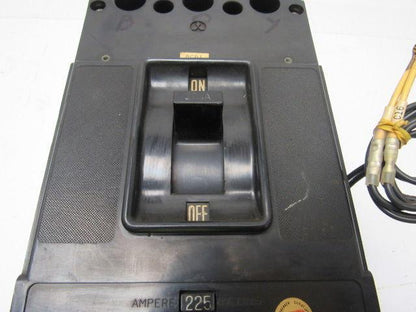 Mitsubishi Electric NF225-G 225 Amp 3 Pole Circuit Breaker W/Auxiliary Switch