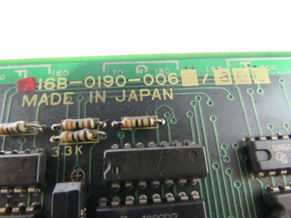 Fanuc A16B-0190-006 PCB Circuit Board Card