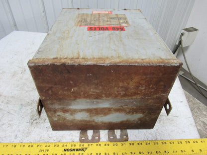 Cutler Hammer S48G11S10N 10KVA Transformer 480 Primary 120/240 Secondary 1Ph