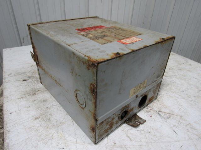 Cutler Hammer S48G11S10N 10KVA Transformer 480 Primary 120/240 Secondary 1Ph