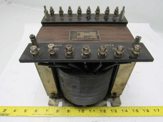 Sanka Electric Type TP-Y 1KVA Transformer Pri 220-220-240V x2 Sec 110V 50/60Hz