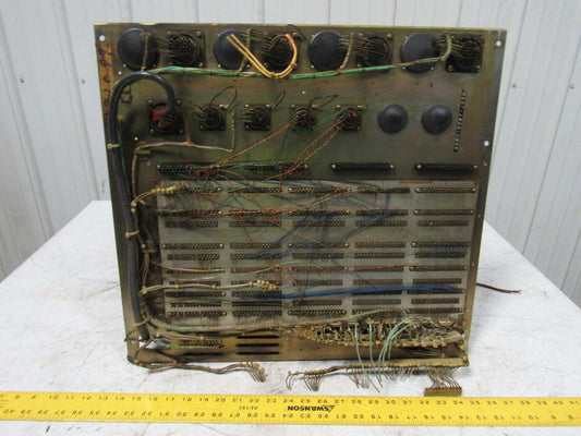 Fanuc A350-0003-TI92/03 Mazak Base Board W/Slot Rack Chassis