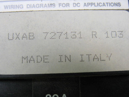 ABB UXAB 727131 R 103 3 Pole 20 Amp 480V Breaker & Disconnect Switch