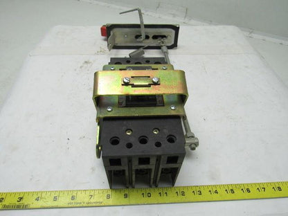ABB UXAB 727131 R 103 3 Pole 20 Amp 480V Breaker & Disconnect Switch