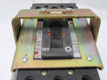 ABB UXAB 727131 R 103 3 Pole 20 Amp 480V Breaker & Disconnect Switch