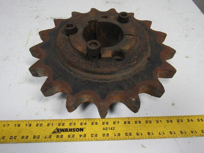 Martin 14 Tooth #200 Roller Chain Sprocket W/4545 3-7/8" Bore Bushing