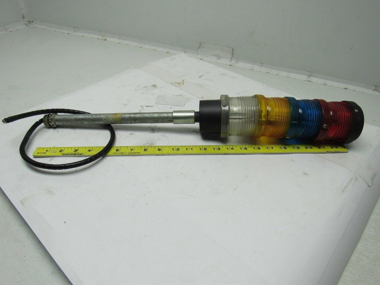 TOMAR MICROSTACK 440 4 Tier Status Light Tower 85-264VAC 50/60Hz