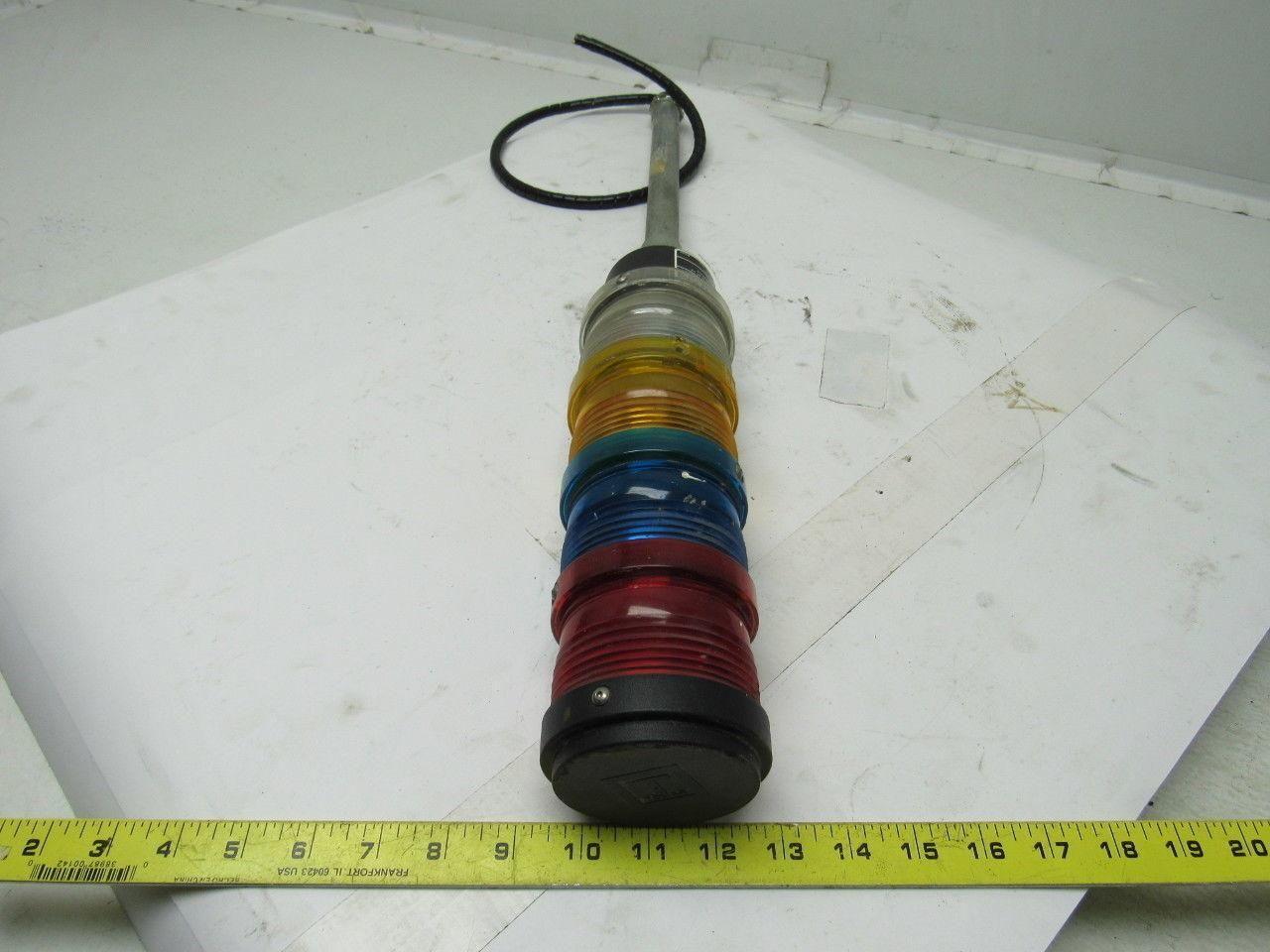 TOMAR MICROSTACK 440 4 Tier Status Light Tower 85-264VAC 50/60Hz