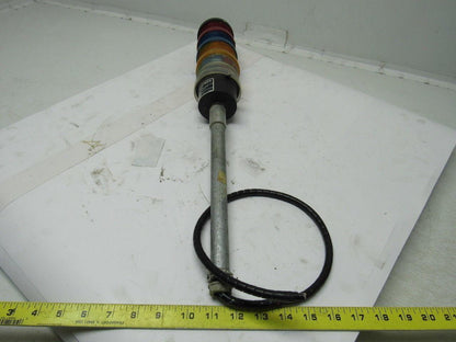 TOMAR MICROSTACK 440 4 Tier Status Light Tower 85-264VAC 50/60Hz