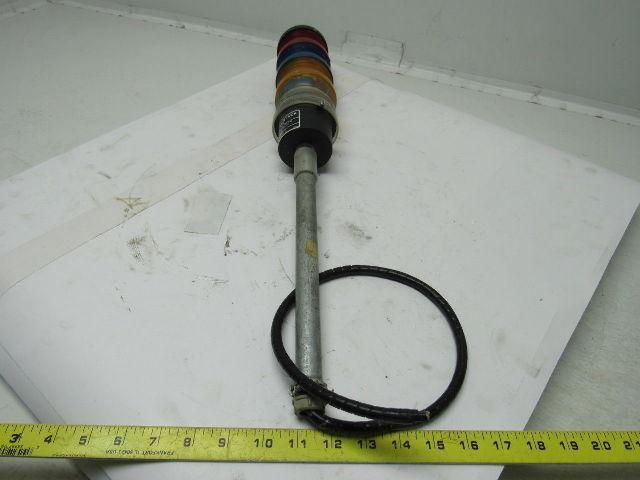 TOMAR MICROSTACK 440 4 Tier Status Light Tower 85-264VAC 50/60Hz