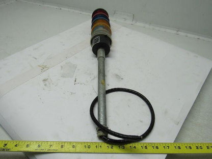 TOMAR MICROSTACK 440 4 Tier Status Light Tower 85-264VAC 50/60Hz