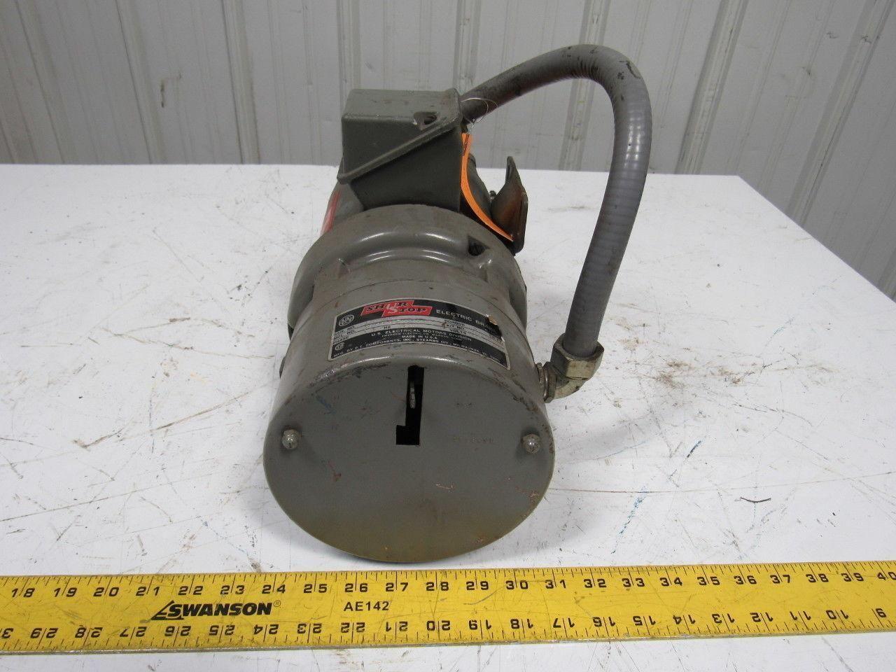 Boston Gear F713-10-B5-G 10:1 Speed Reducer W/Brake 3/4HP 208-230/460V 3PH