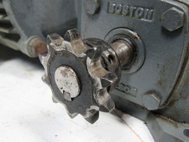 Boston Gear F713-10-B5-G 10:1 Speed Reducer W/Brake 3/4HP 208-230/460V 3PH