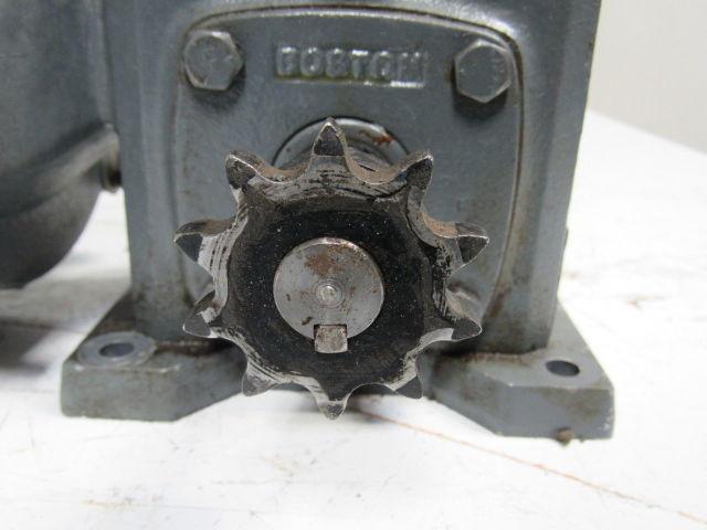 Boston Gear F713-10-B5-G 10:1 Speed Reducer W/Brake 3/4HP 208-230/460V 3PH