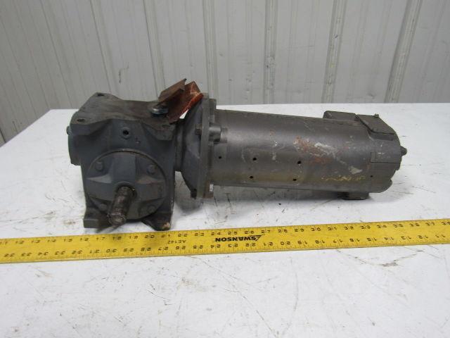 Grant Size 200 Style STF 40:1 Speed Reducer Worm Gear 1/2Hp 90VDC