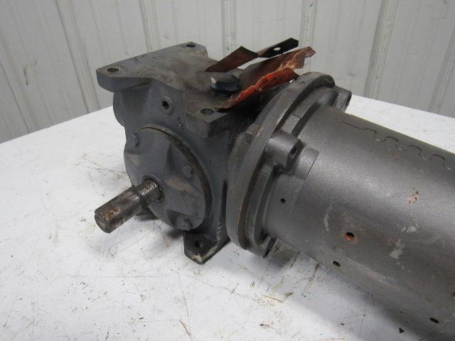 Grant Size 200 Style STF 40:1 Speed Reducer Worm Gear 1/2Hp 90VDC