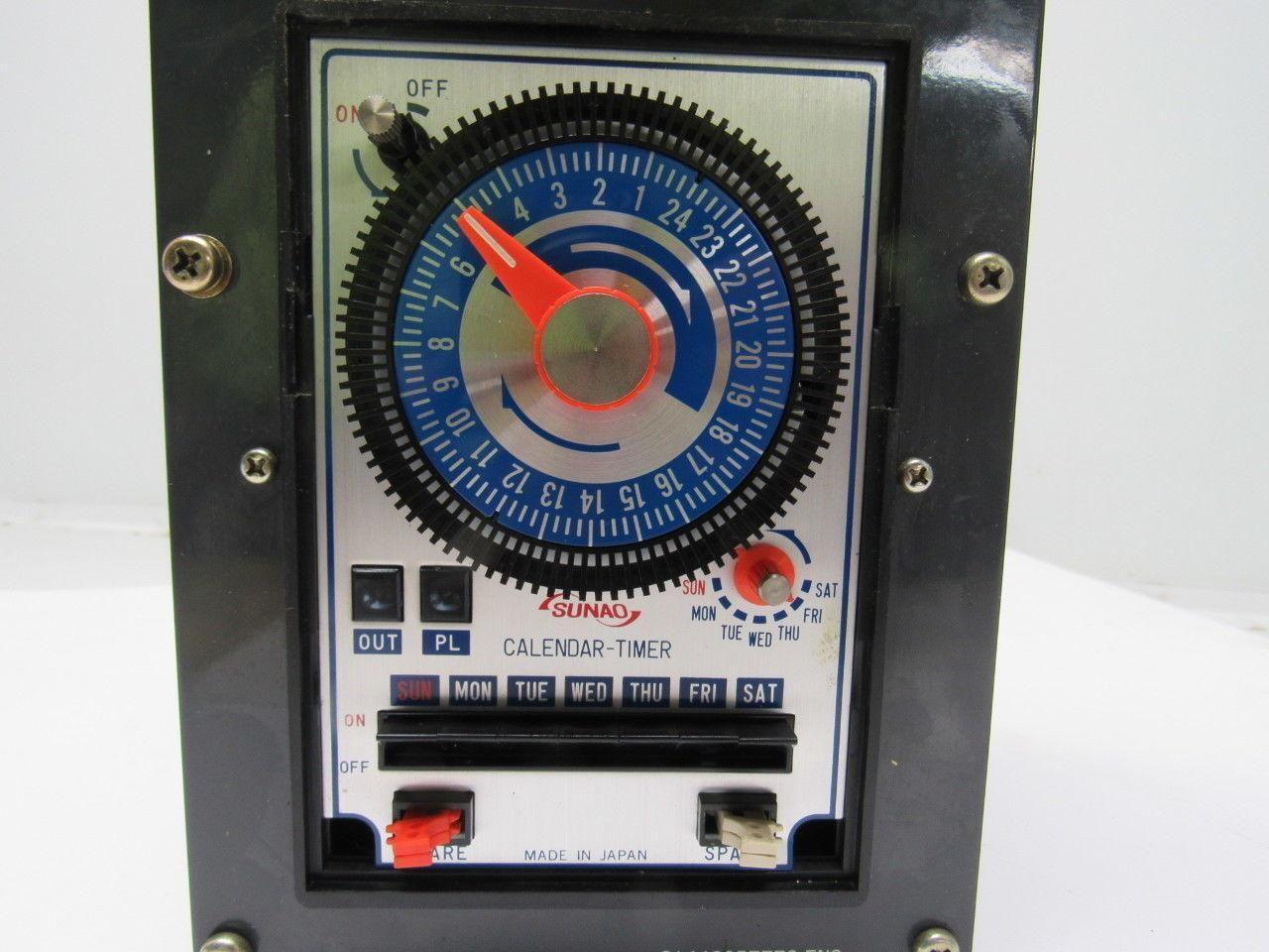 Sunao Type-100PC Calendar Timer W/Enclosure 100V