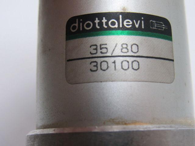 Diottolevi 35/80 30100 Dbl Acting 3.5" Stroke Cylinder 12 mm Shaft 40 mm Bore