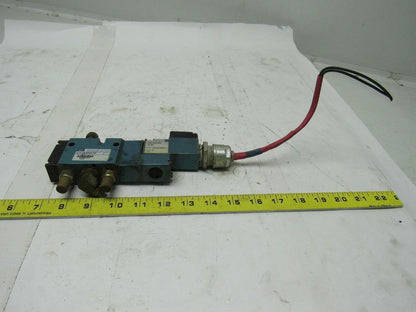 Mac 811C-PM-596AA-152 Pneumatic Solenoid Valve W/PME-596AAAA 24VDC