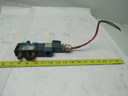 Mac 811C-PM-596AA-152 Pneumatic Solenoid Valve W/PME-596AAAA 24VDC