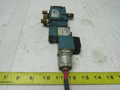 Mac 811C-PM-596AA-152 Pneumatic Solenoid Valve W/PME-596AAAA 24VDC