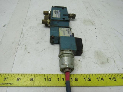 Mac 811C-PM-596AA-152 Pneumatic Solenoid Valve W/PME-596AAAA 24VDC