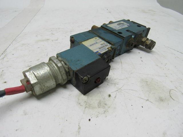 Mac 811C-PM-596AA-152 Pneumatic Solenoid Valve W/PME-596AAAA 24VDC