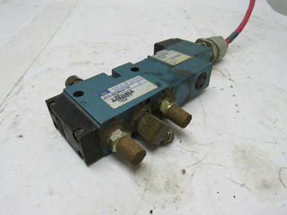 Mac 811C-PM-596AA-152 Pneumatic Solenoid Valve W/PME-596AAAA 24VDC